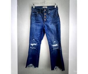 Madewell Cali Demi-Boot Jeans | Bronson Wash | Size 26